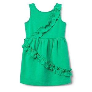 Girls 12-18 month Shamrock Green Janie and Jack Dress